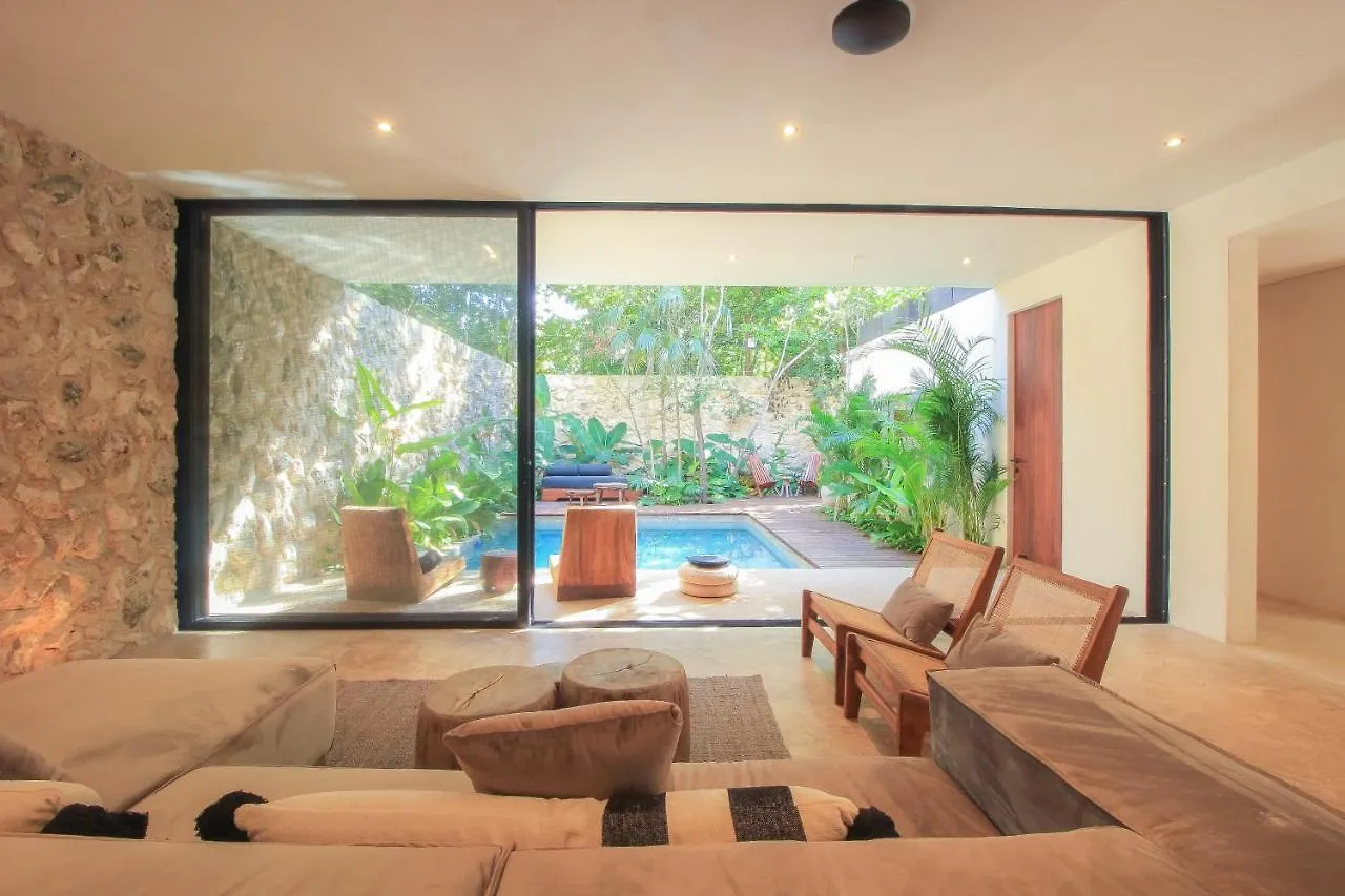 Elegant Boho Style Villa Jungle Views In Rooftop Deck & Outstanding Raw Pool In Holistika Tulum 0*,  Mexiko