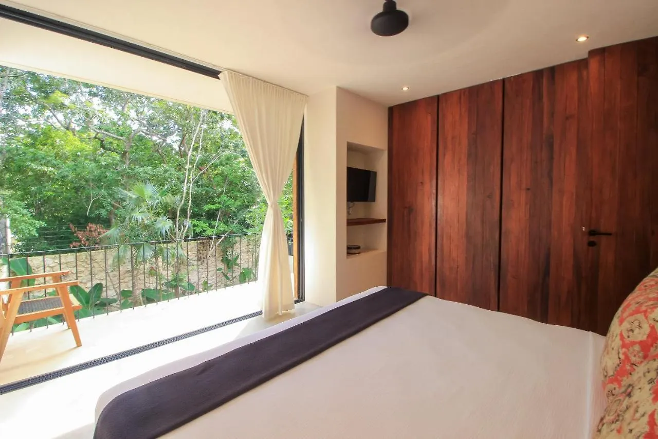 Ferienhaus Elegant Boho Style Villa Jungle Views In Rooftop Deck & Outstanding Raw Pool In Holistika Tulum