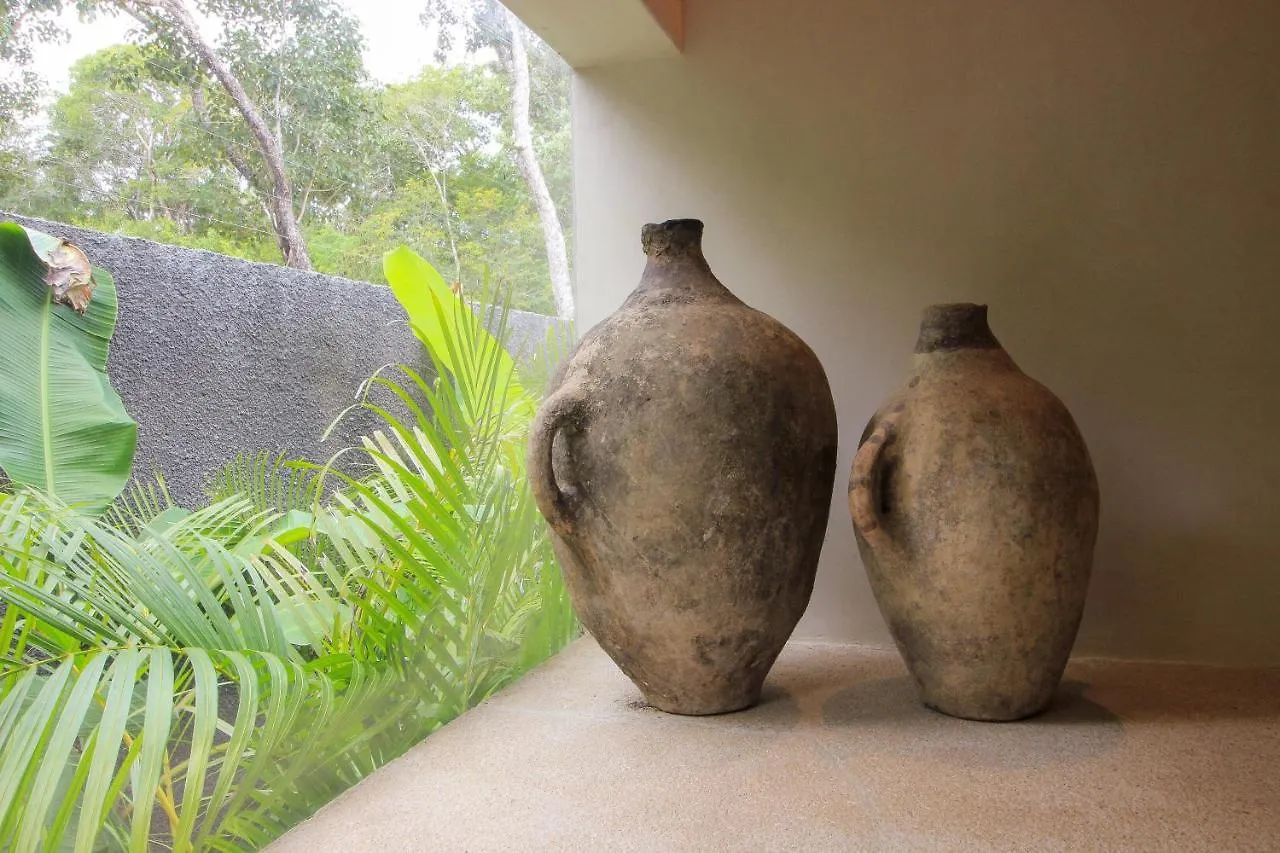 Elegant Boho Style Villa Jungle Views In Rooftop Deck & Outstanding Raw Pool In Holistika Tulum Ferienhaus